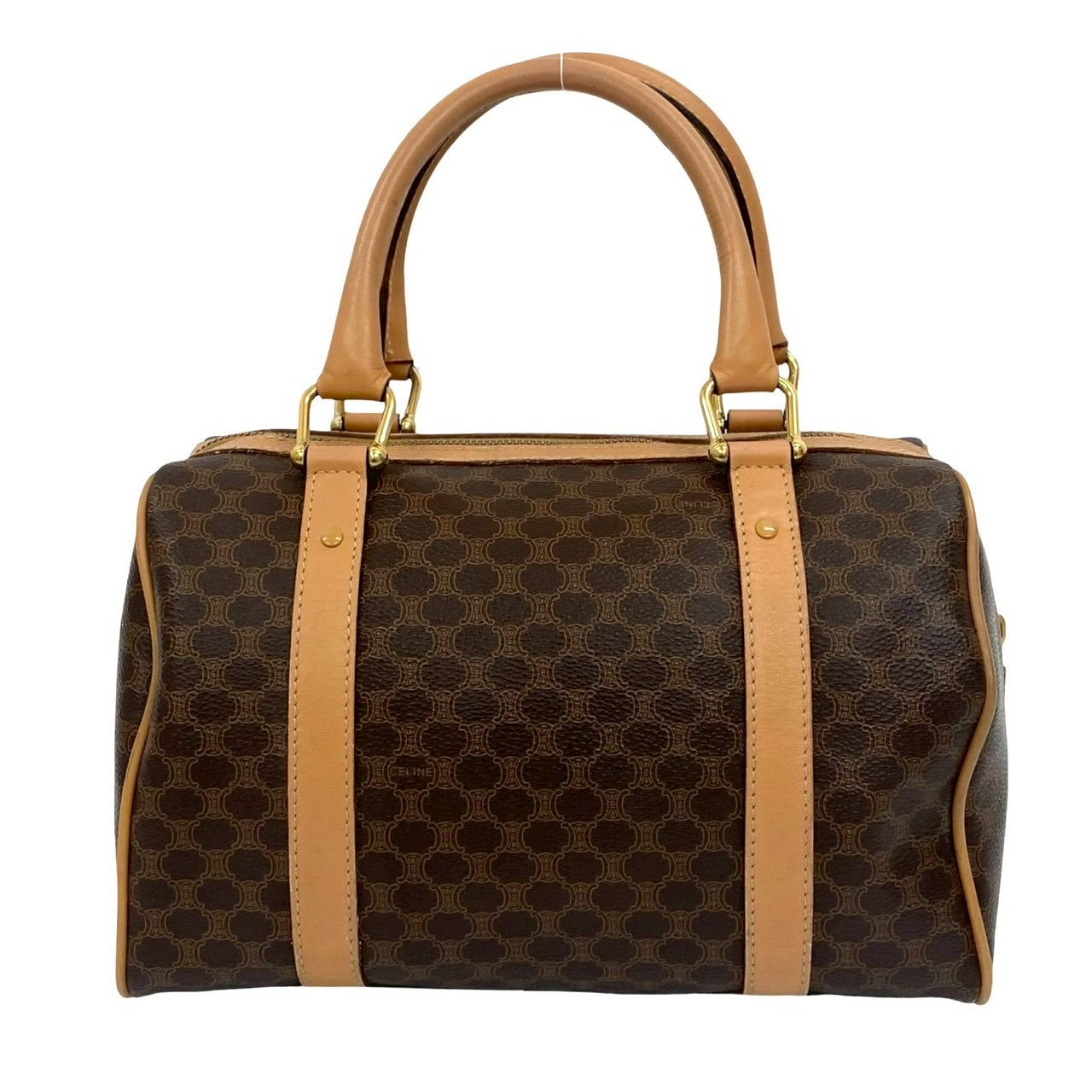 Celine Handbag Leather Brown