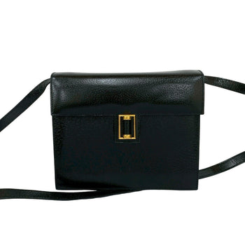 Gucci Shoulder Bag Leather Black
