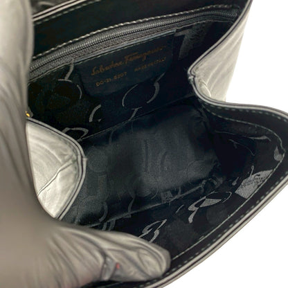 Salvatore Ferragamo Backpack Calfskin Black