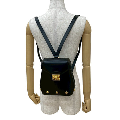 Salvatore Ferragamo Backpack Calfskin Black