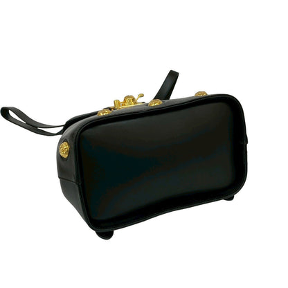 Salvatore Ferragamo Backpack Calfskin Black