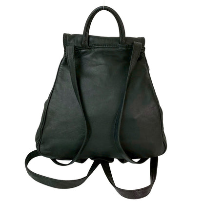 Loewe Backpack Leather Black