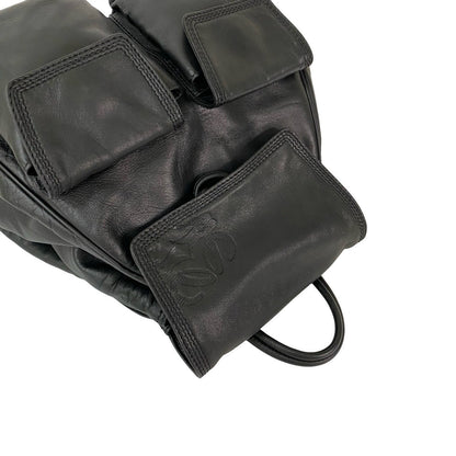 Loewe Backpack Leather Black