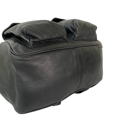 Loewe Backpack Leather Black