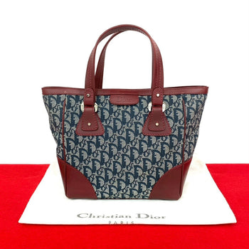 Dior Handbag Canvas Navy