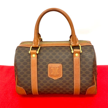 Celine Handbag Leather Brown