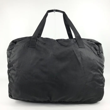Gucci Boston Duffel Bag 012E0389 Nylon Black Logo Women(Unisex)