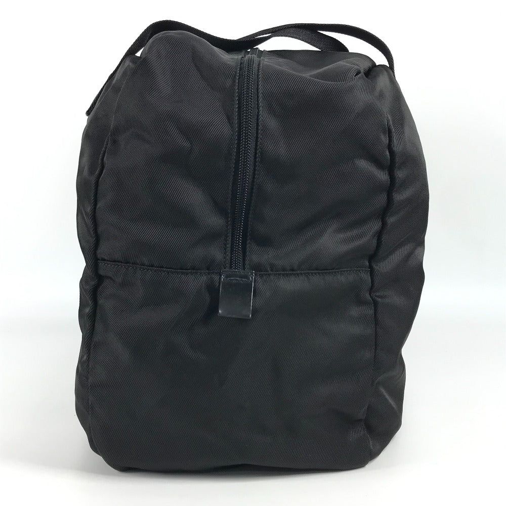 Gucci Boston Duffel Bag 012E0389 Nylon Black Logo Women(Unisex)