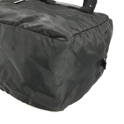 Gucci Boston Duffel Bag 012E0389 Nylon Black Logo Women(Unisex)