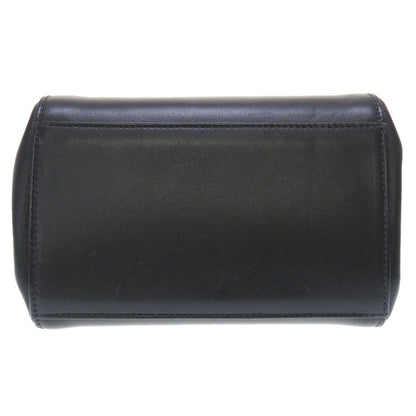 Chanel Shoulder Bag Lambskin Black 2.55 Chocolate Bar Women Secondhand