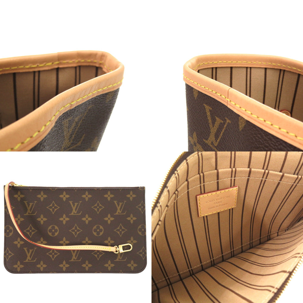 Louis Vuitton Tote Bag M40995 Monogram Canvas Brown Monogram New Neverfull Mm Women