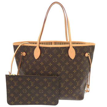 Louis Vuitton Tote Bag M40995 Monogram Canvas Brown Monogram New Neverfull Mm Women