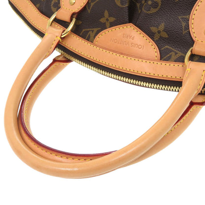 Louis Vuitton Handbag M40143 Monogram Canvas Brown Monogram Tivoli Pm Women