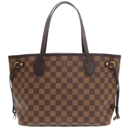 Louis Vuitton Tote Bag N51109 Damier Canvas Brown Damier Never Full Pm Women