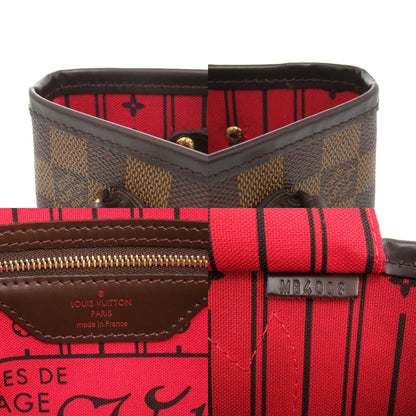 Louis Vuitton Tote Bag N51109 Damier Canvas Brown Damier Never Full Pm Women