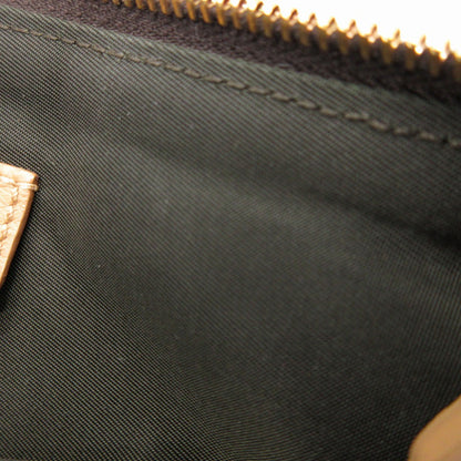 Christian Dior Handbag Canvas Brown Saddle Pouch Trotter Women