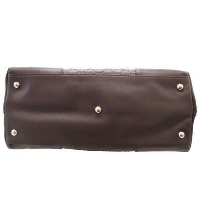 Gucci Shoulder Bag 257070 Leather Brown Lovely Guccisima Women