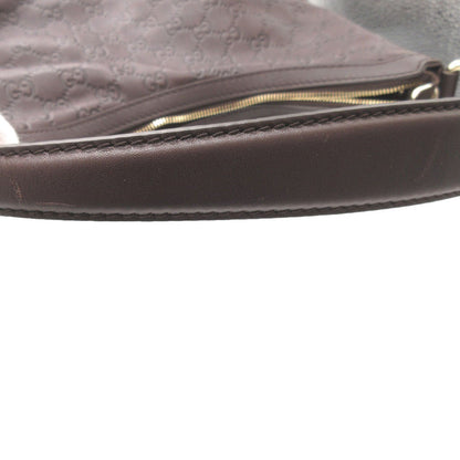 Gucci Shoulder Bag 257070 Leather Brown Lovely Guccisima Women