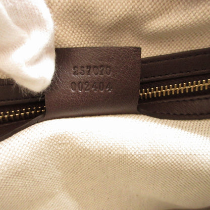 Gucci Shoulder Bag 257070 Leather Brown Lovely Guccisima Women