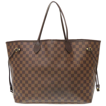 Louis Vuitton Tote Bag N51106 Damier Canvas Brown Damier Neverfull Gm Women