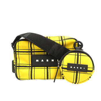 Marni Shoulder Bag Nylon Yellow Women