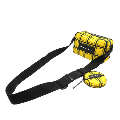 Marni Shoulder Bag Nylon Yellow Women