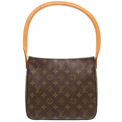 Louis Vuitton Shoulder Bag M51146 Monogram Canvas Brown Monogram Loopingmm Women