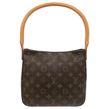 Louis Vuitton Shoulder Bag M51146 Monogram Canvas Brown Monogram Loopingmm Women