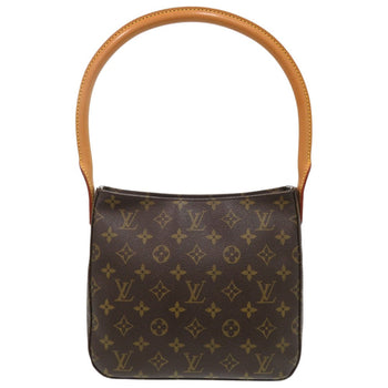 Louis Vuitton Shoulder Bag M51146 Monogram Canvas Brown Monogram Loopingmm Women