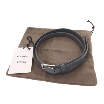Bottegaveneta Belt 657167 Leather Gray Mens 100Cm