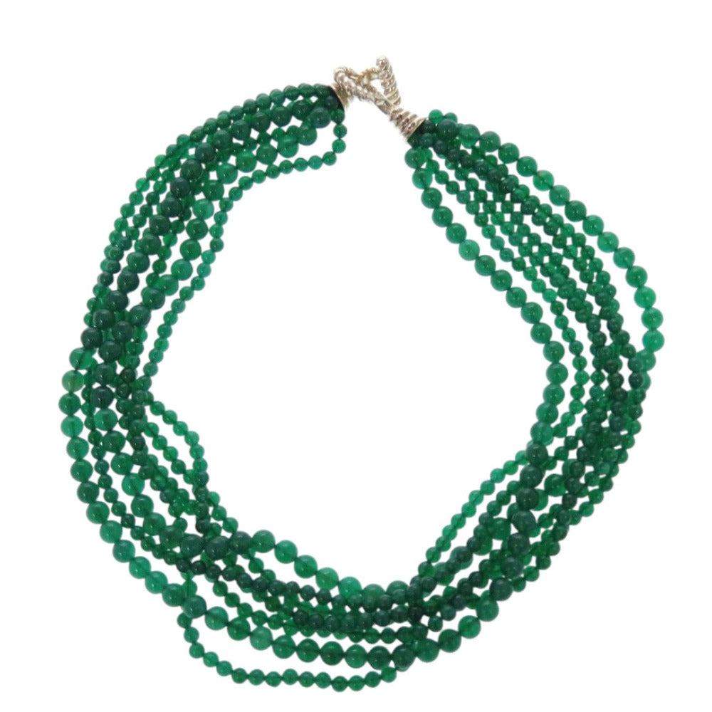 Tiffany&Co. Necklace Silver925 Green