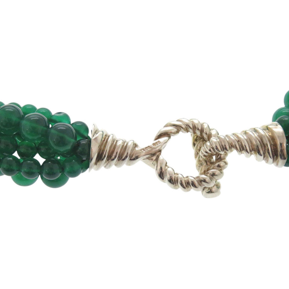 Tiffany&Co. Necklace Silver925 Green