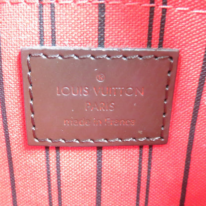 Louis Vuitton Pouch Damier Canvas Brown Damier Neverfull Pouch For Pm Women