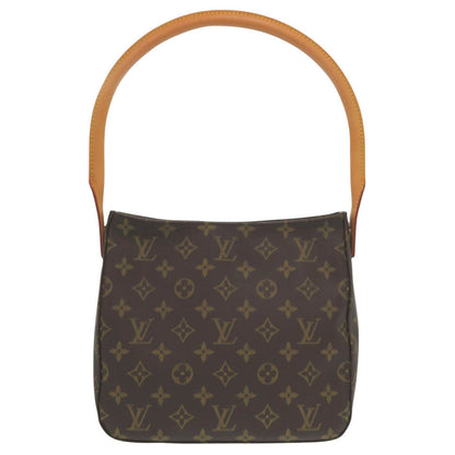Louis Vuitton Shoulder Bag M51146 Monogram Canvas Brown Monogram Loopingmm Women