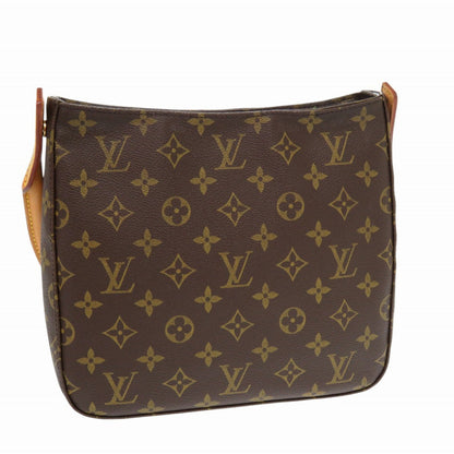 Louis Vuitton Shoulder Bag M51146 Monogram Canvas Brown Monogram Loopingmm Women