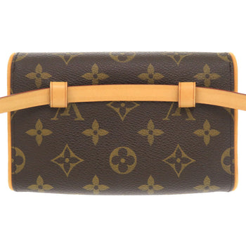 Louis Vuitton Waist Bag M51855 Monogram Canvas Brown Monogram Pochette Florentine Women