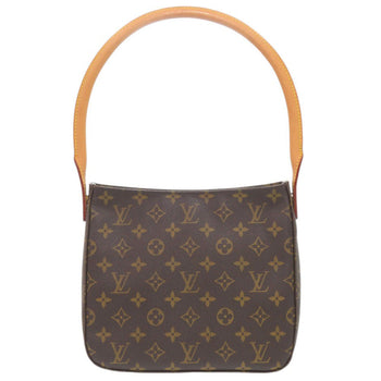 Louis Vuitton Shoulder Bag M51146 Monogram Canvas Brown Monogram Loopingmm Women