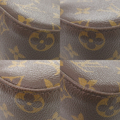 Louis Vuitton Shoulder Bag M51146 Monogram Canvas Brown Monogram Loopingmm Women