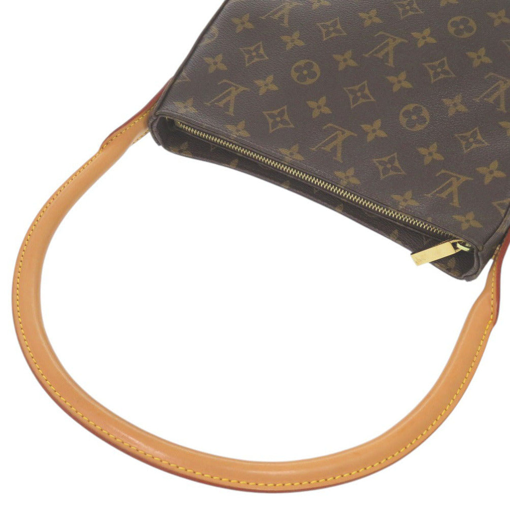 Louis Vuitton Shoulder Bag M51146 Monogram Canvas Brown Monogram Loopingmm Women