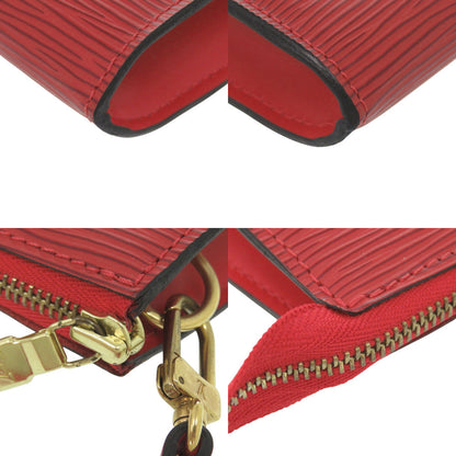 Louis Vuitton Handbag M52947 Epi Leather Castilian Red Epi Pochette Accessories Women