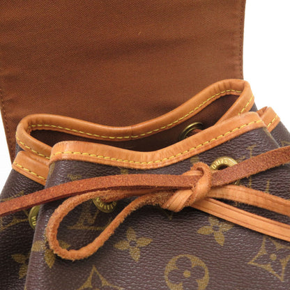 Louis Vuitton Backpack M51136 Monogram Canvas Brown Monogram Montsourismm Women