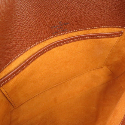 Louis Vuitton Shoulder Bag M51257 Monogram Canvas Brown Monogram Musette Tango Short Strap Women