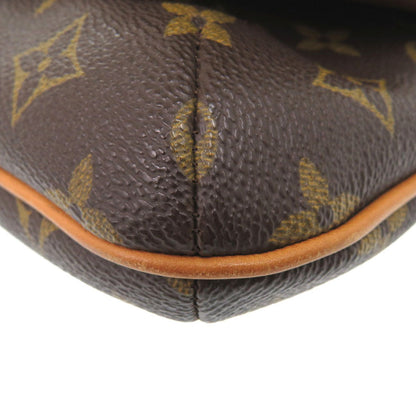 Louis Vuitton Shoulder Bag M51257 Monogram Canvas Brown Monogram Musette Tango Short Strap Women