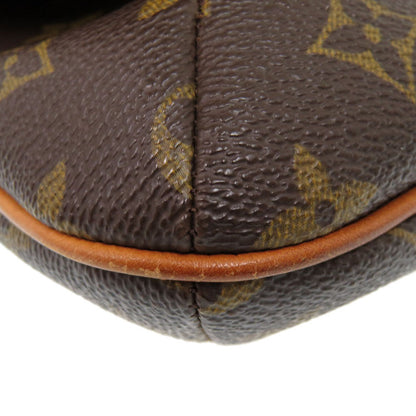 Louis Vuitton Shoulder Bag M51257 Monogram Canvas Brown Monogram Musette Tango Short Strap Women