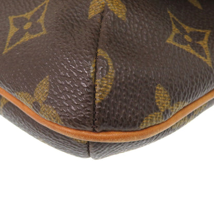 Louis Vuitton Shoulder Bag M51257 Monogram Canvas Brown Monogram Musette Tango Short Strap Women