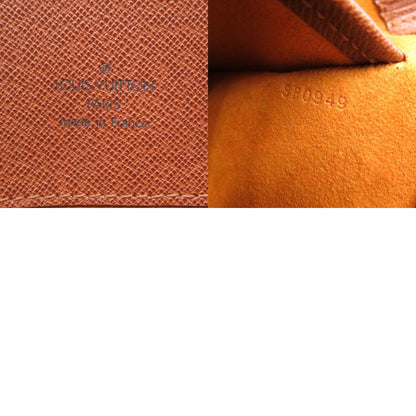 Louis Vuitton Shoulder Bag M51257 Monogram Canvas Brown Monogram Musette Tango Short Strap Women