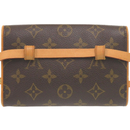 Louis Vuitton Waist Bag M51855 Monogram Canvas Brown Monogram Pochette Florentine Women