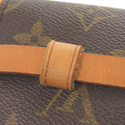 Louis Vuitton Waist Bag M51855 Monogram Canvas Brown Monogram Pochette Florentine Women
