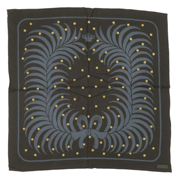 Hermes Scarf Silk Black Carre90 Women