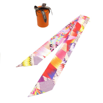 Hermes Scarf Silk Multicolor Twilly Kyoto Marble Women